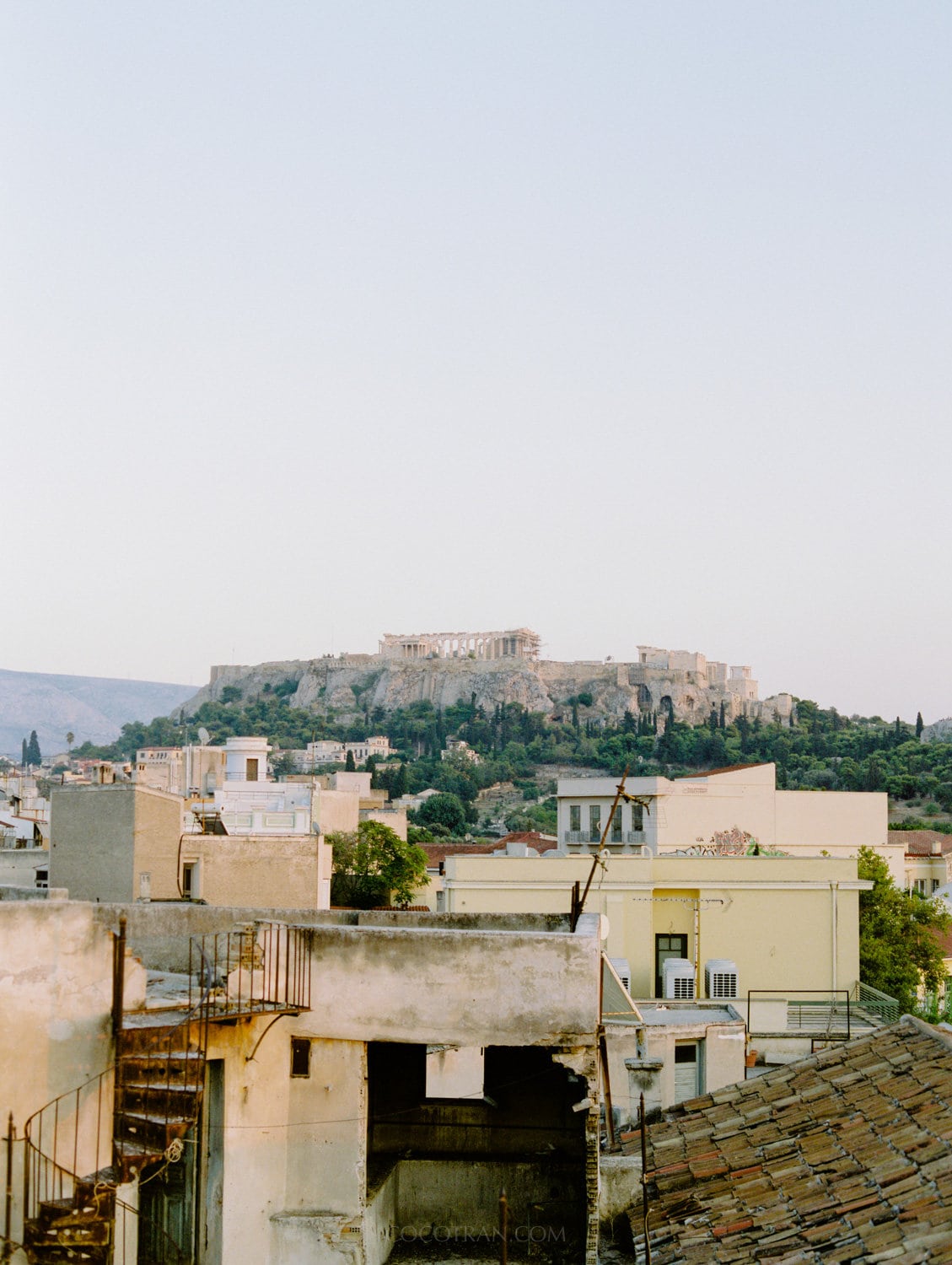 athens hotel with acropolis view