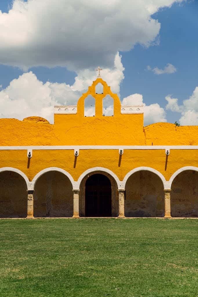 Yellow Church in Izamal, Mexico